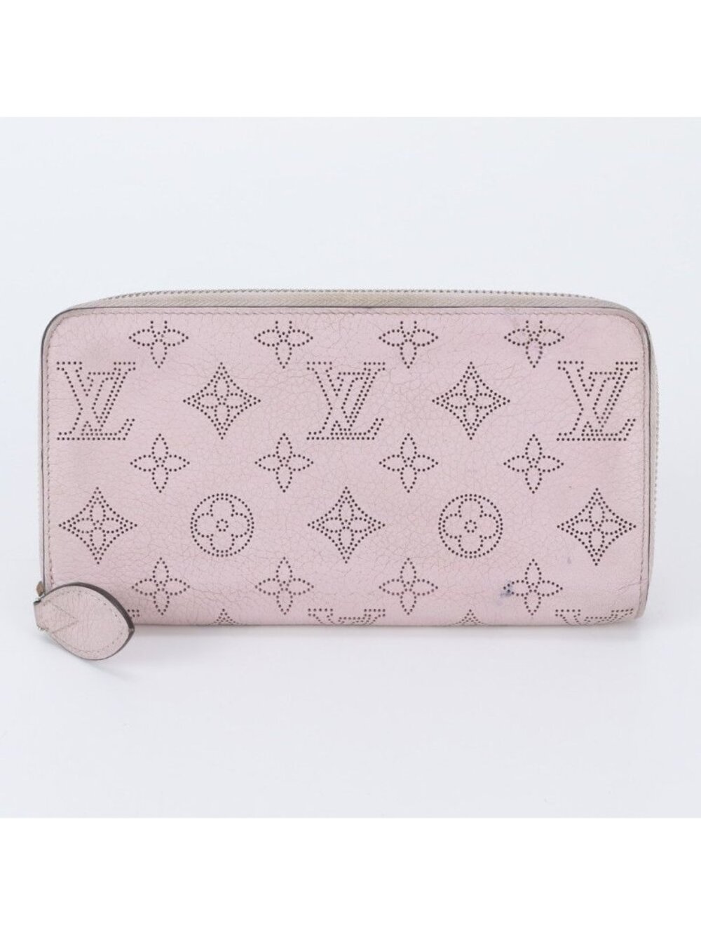 Louis Vuitton Mahina Zippy Wallet with Leather Zip Around